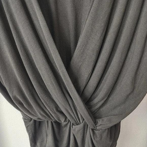 Revolve Michael Lauren Seth long sleeve drop shoulder wrap top size XS NWT - Picture 3 of 8